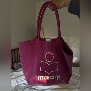 Isabel Marant Pink Tote Bag